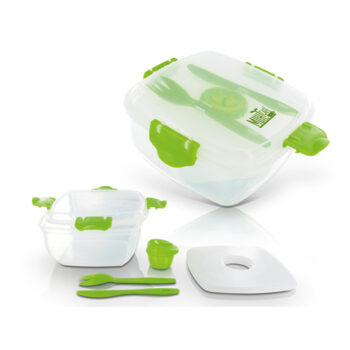 BOITE A REPAS (LUNCH BOX SALAD'BOX) EN PLASTIQUE-Maison-Boîte repas1