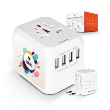 CHARGEUR ADAPTATEUR UNIVERSEL DE VOYAGE AVEC PORTS USB-Sacs-Accessoire de voyage1