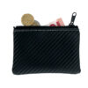 PORTE MONNAIE A FERMETURE ZIP EN PVC-Sacs-Porte monnaie