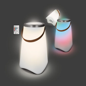 SEAU A BOUTEILLES LUMINEUX & HAUT-PARLEUR ENCEINTE BT5.0 10 W-Technologie-Enceinte haut-parleur1