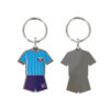 PORTE-CLES METAL PERSONNALISABLE - FOOTBALL-Porte-clés Auto Outil-Porte-clés