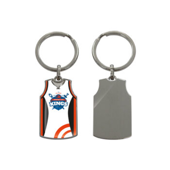 PORTE-CLES METAL PERSONNALISABLE - BASKETBALL-Porte-clés Auto Outil-Porte-clés