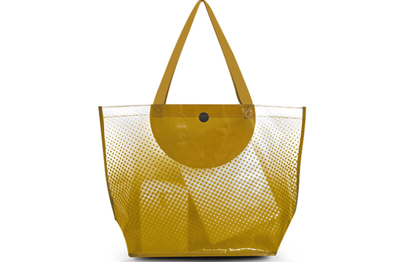 SAC SHOPPING EN POLYETHYLENE TISSE LAMINE-Sacs-Sac shopping