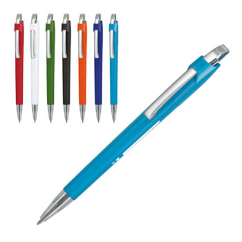 STYLO BILLE ECRITURE BLEUE CORPS PLASTIQUE ET CLIP METAL-Stylos et écriture-Stylo écriture bleue1