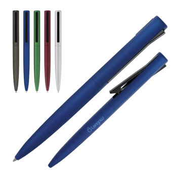 STYLO BILLE ECRITURE BLEUE CORPS ET CLIP METAL-Stylos et écriture-Stylo écriture bleue1