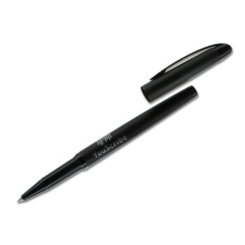 STYLO ROLLER ECRITURE NOIRE CORPS ET CLIP METAL-Stylos et écriture-Stylo écriture noire1